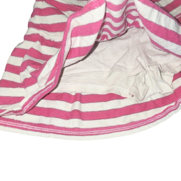 Jumping BEANS White and Pink with Silver Striped Skort - Picture 4 of 4